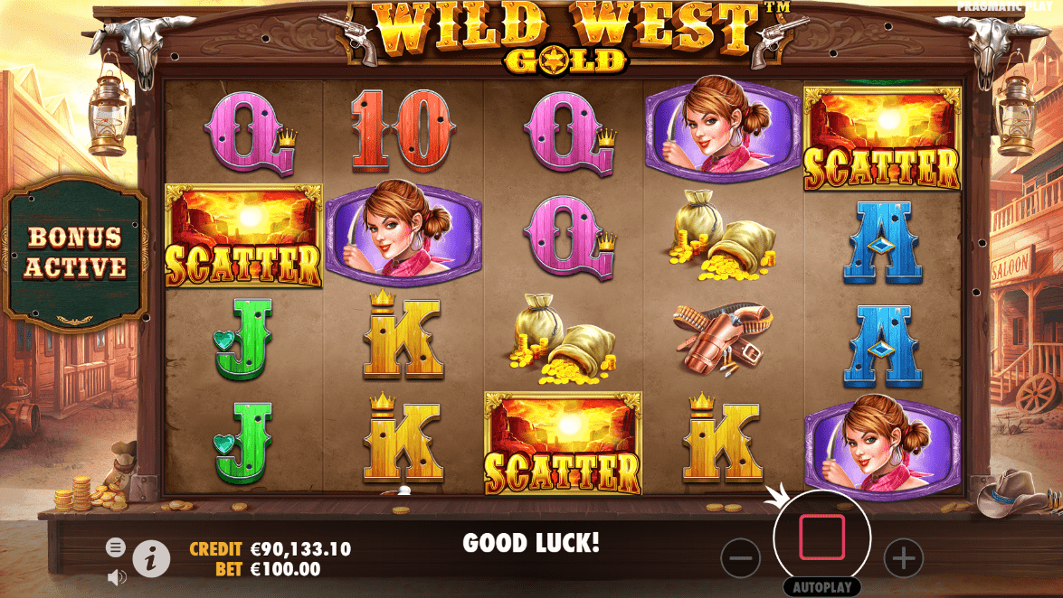 3 scatter wild west gold