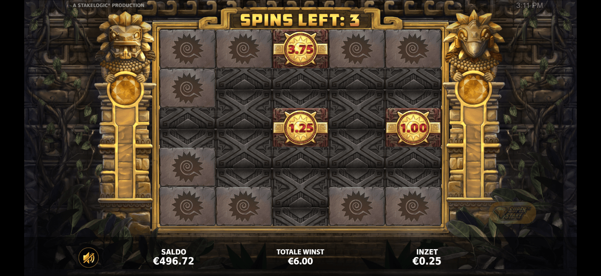 Mayan rush super stake