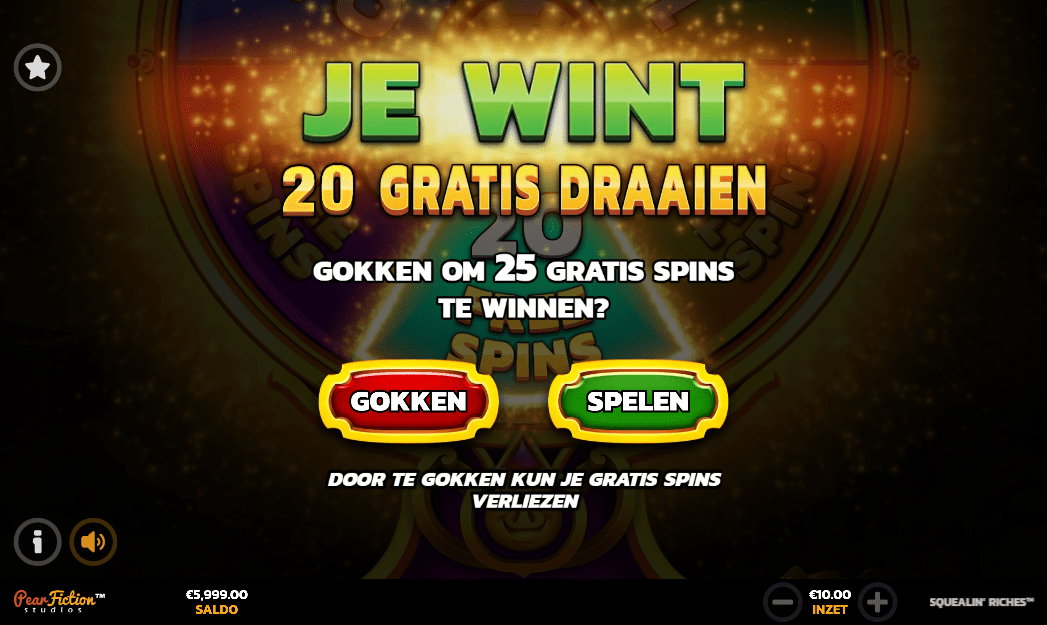 Free spins gamble
