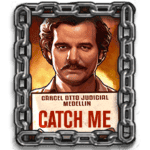 Catch megolden locked up symbol narcos