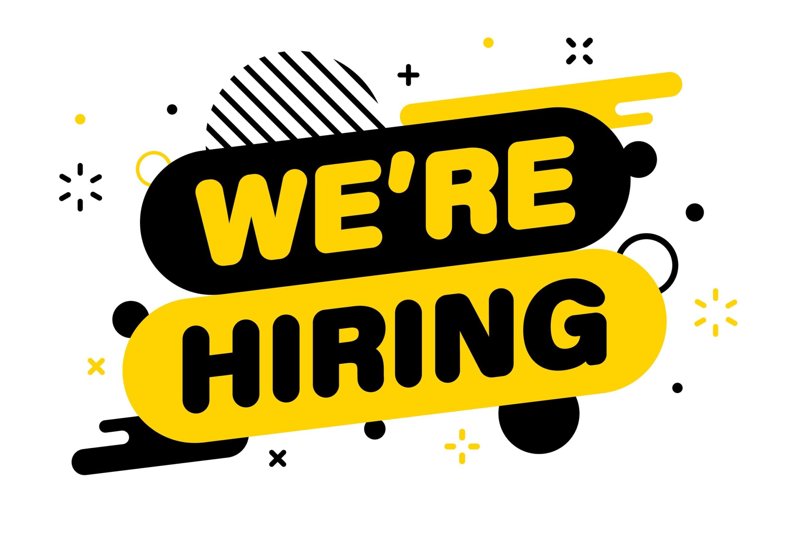We're hiring