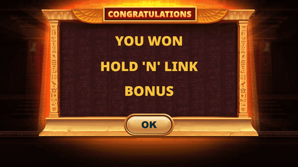 Hold'n link feature desert riches