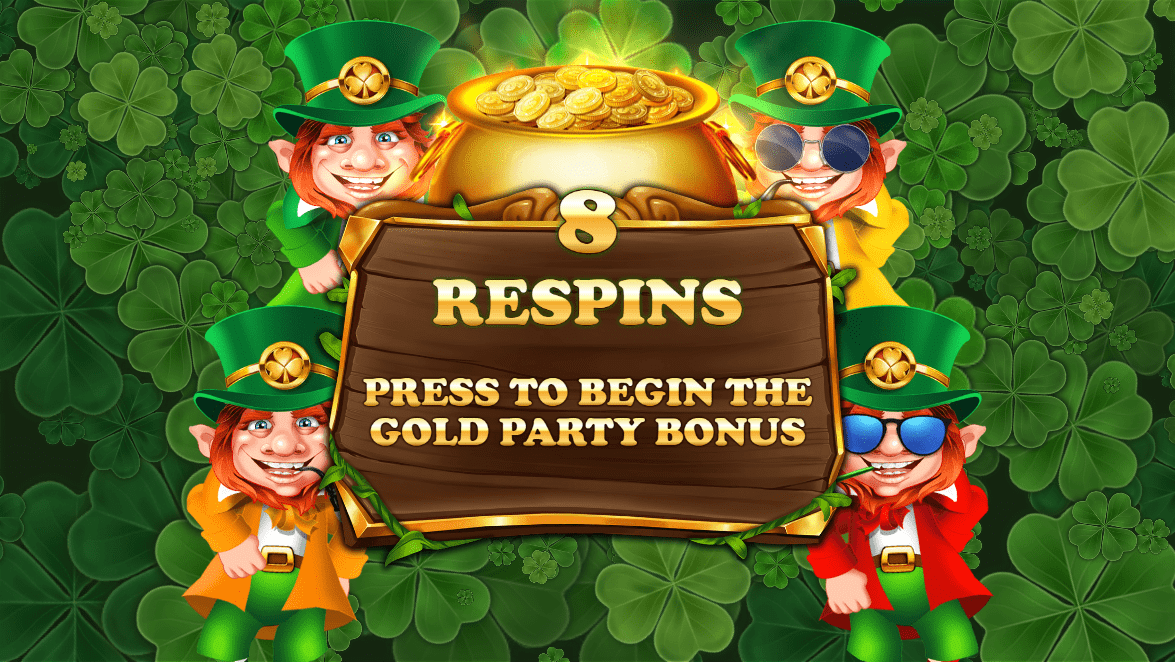 Money respin feature gold party