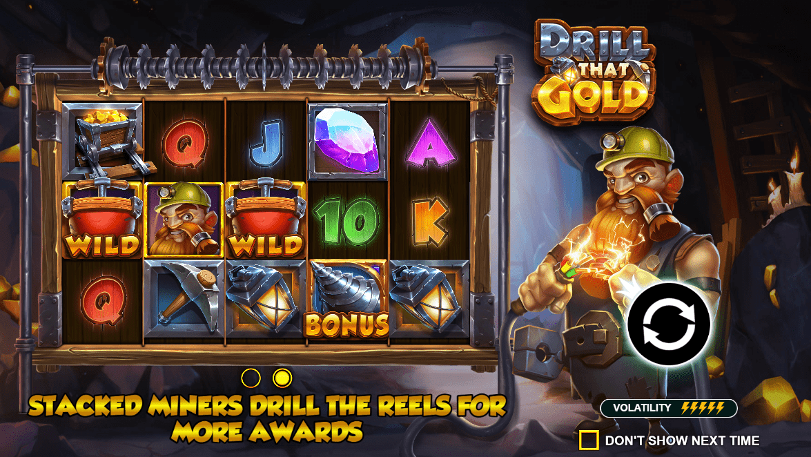 drill that gold intro screen
