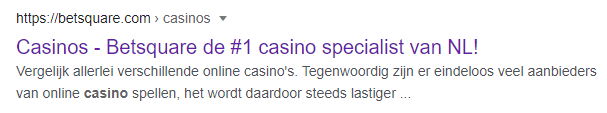 illegaal casino