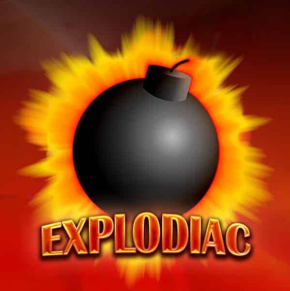 Explodiac bomb logo