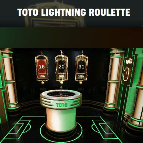 Logo square toto lightning roulette