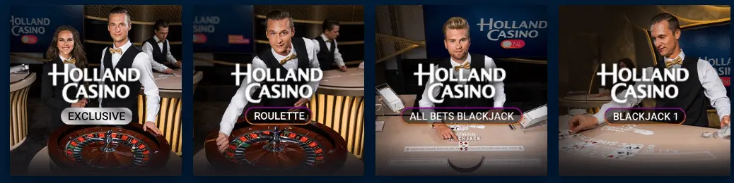 Holland casino live tafels