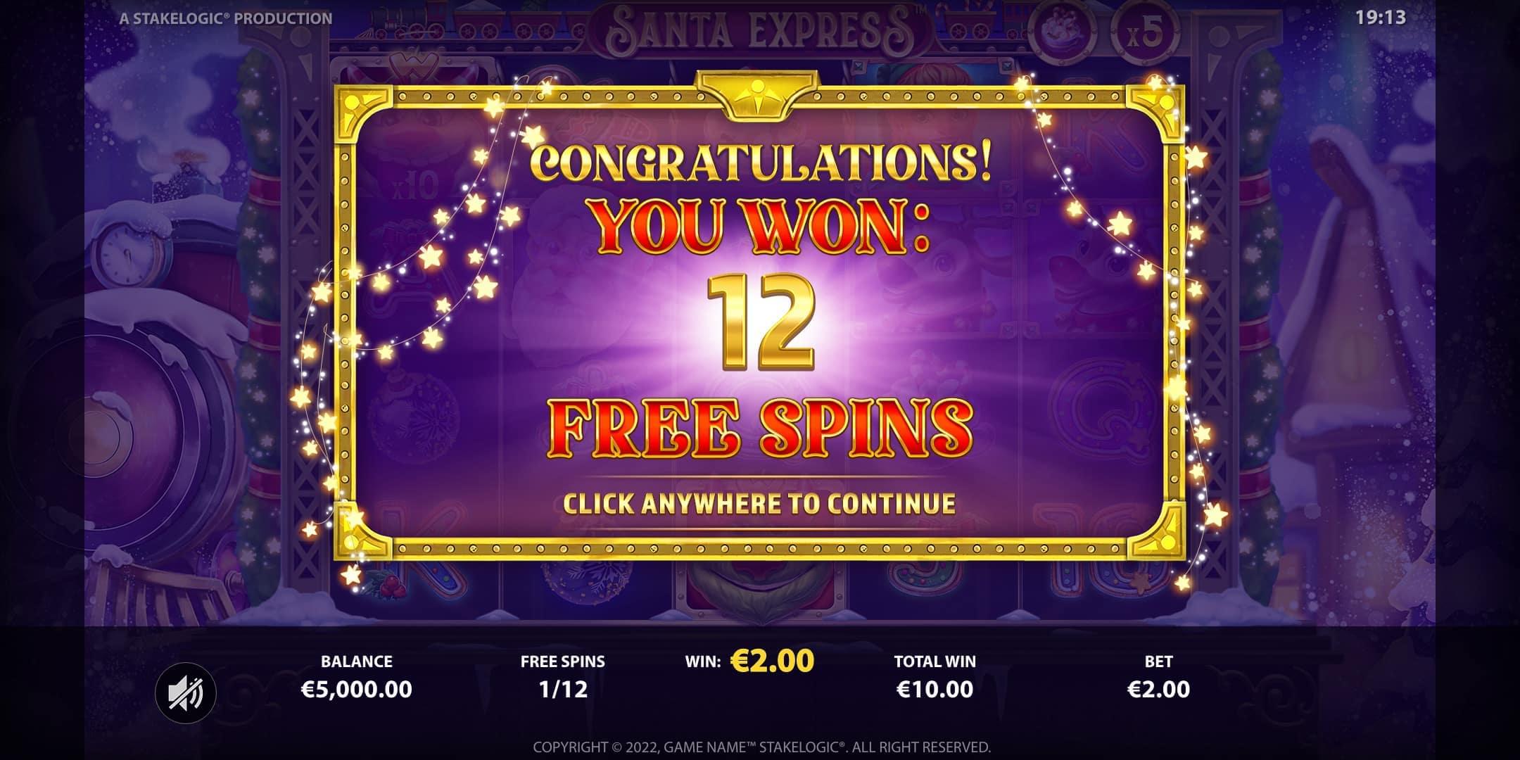 Free games santa express