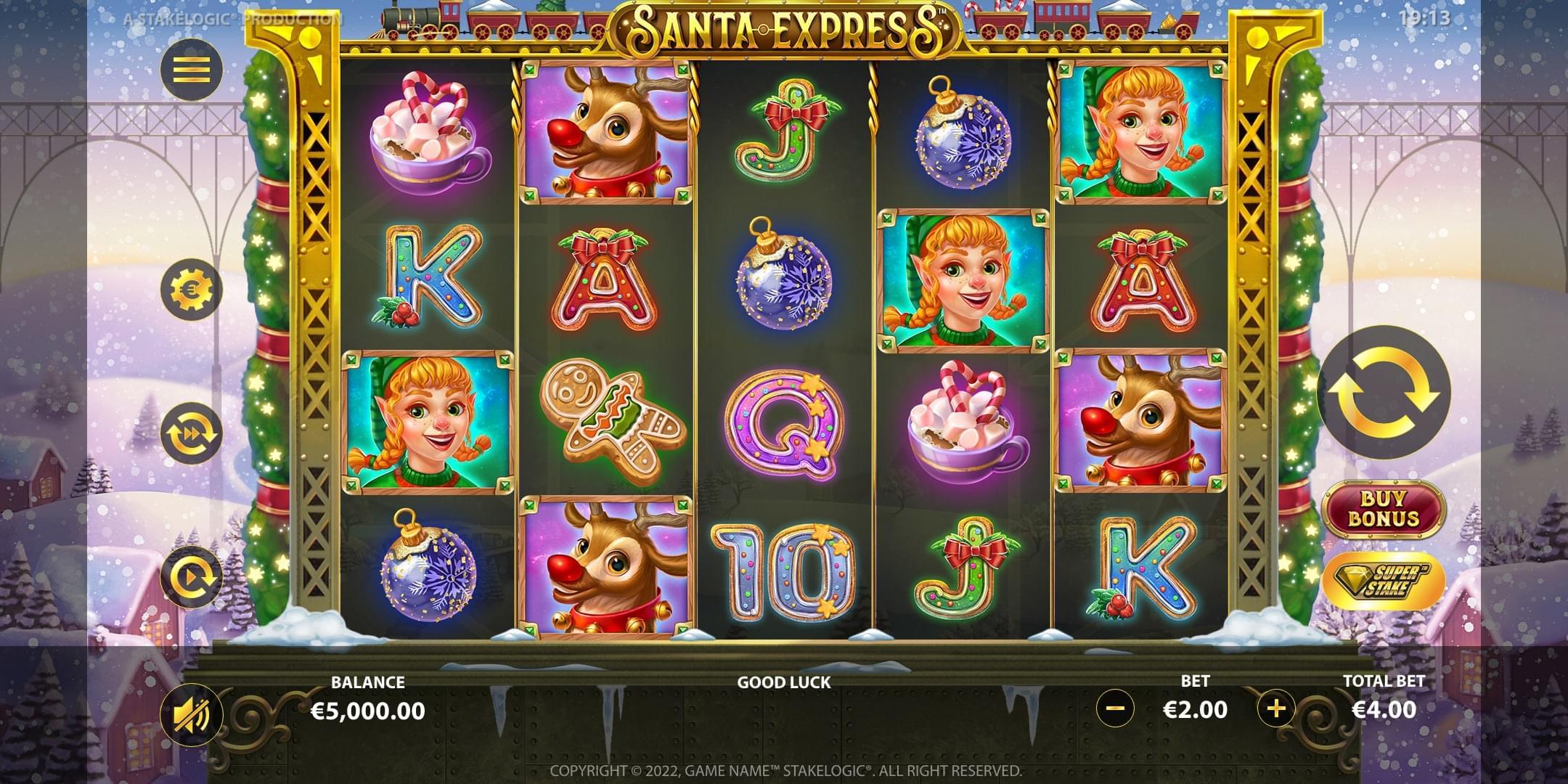 Base game santa express