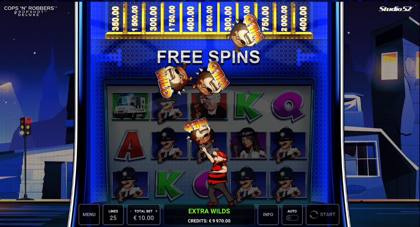 Cops 'n robbers dropshot deluxe