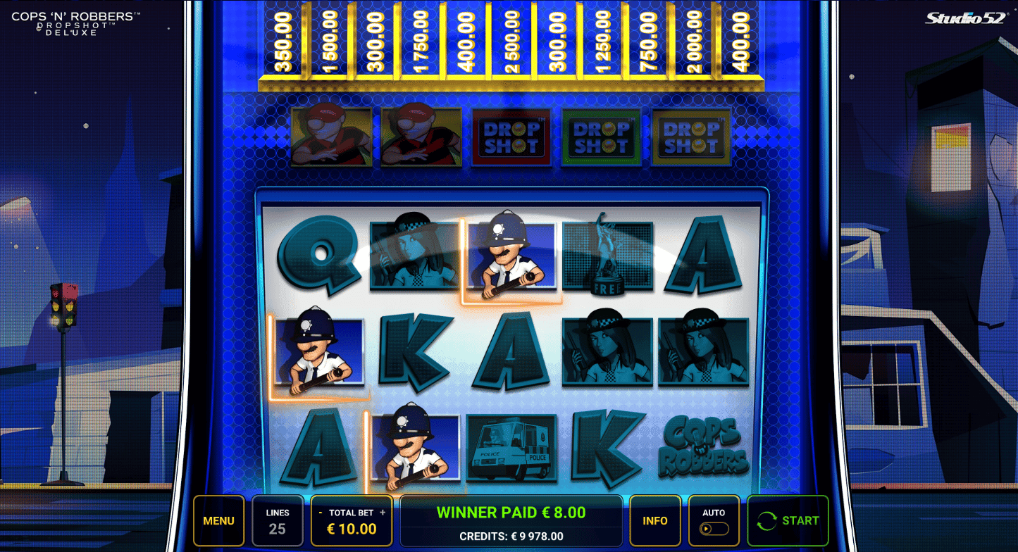 Cops 'n robbers dropshot deluxe