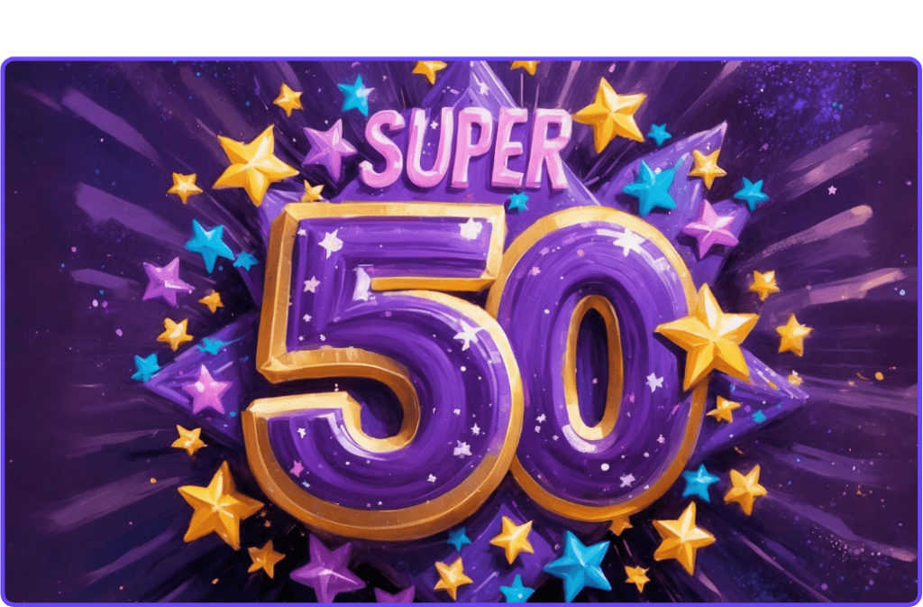 50 free spins