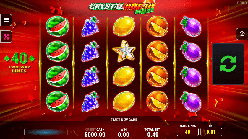 Crystal hot deluxe 40