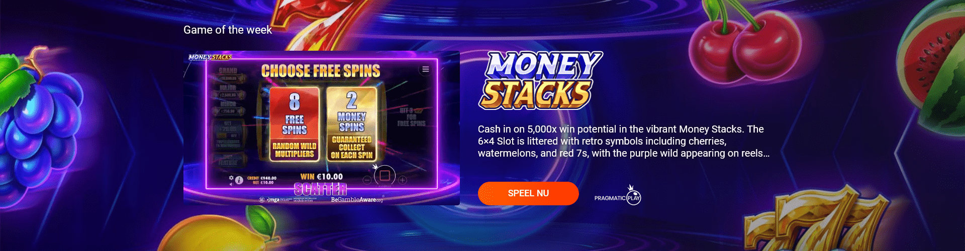 Moneystacks onecasino