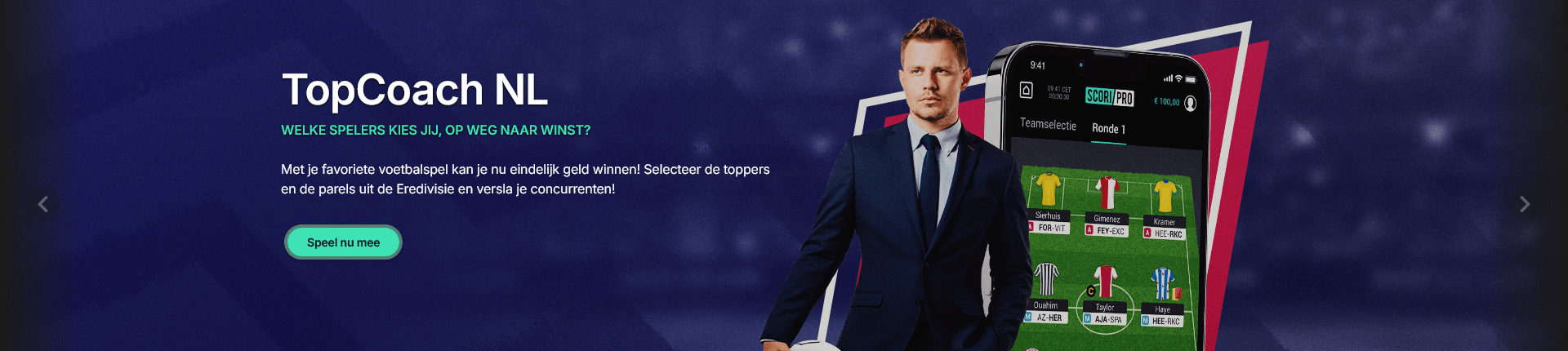 Fantasy Sports uitleg 27 Scoripro coach voetbal daily pro