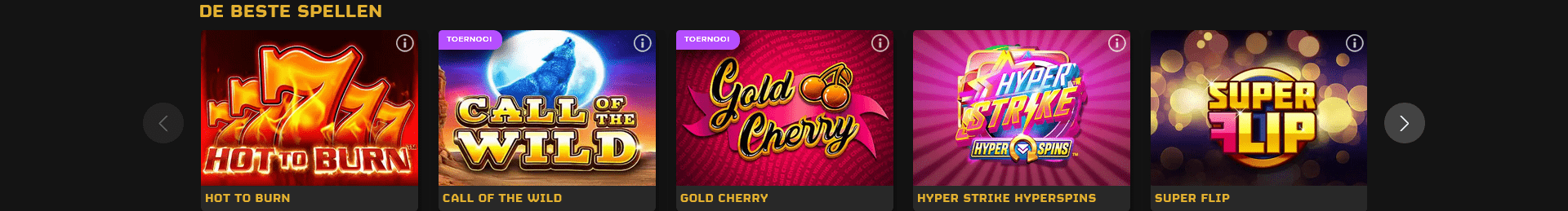 Fair play casino spellen