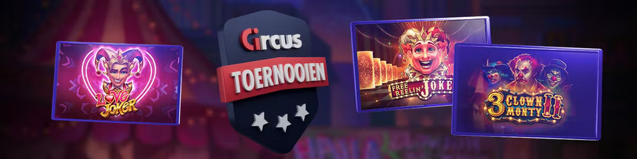 Play'n go circus toernooi