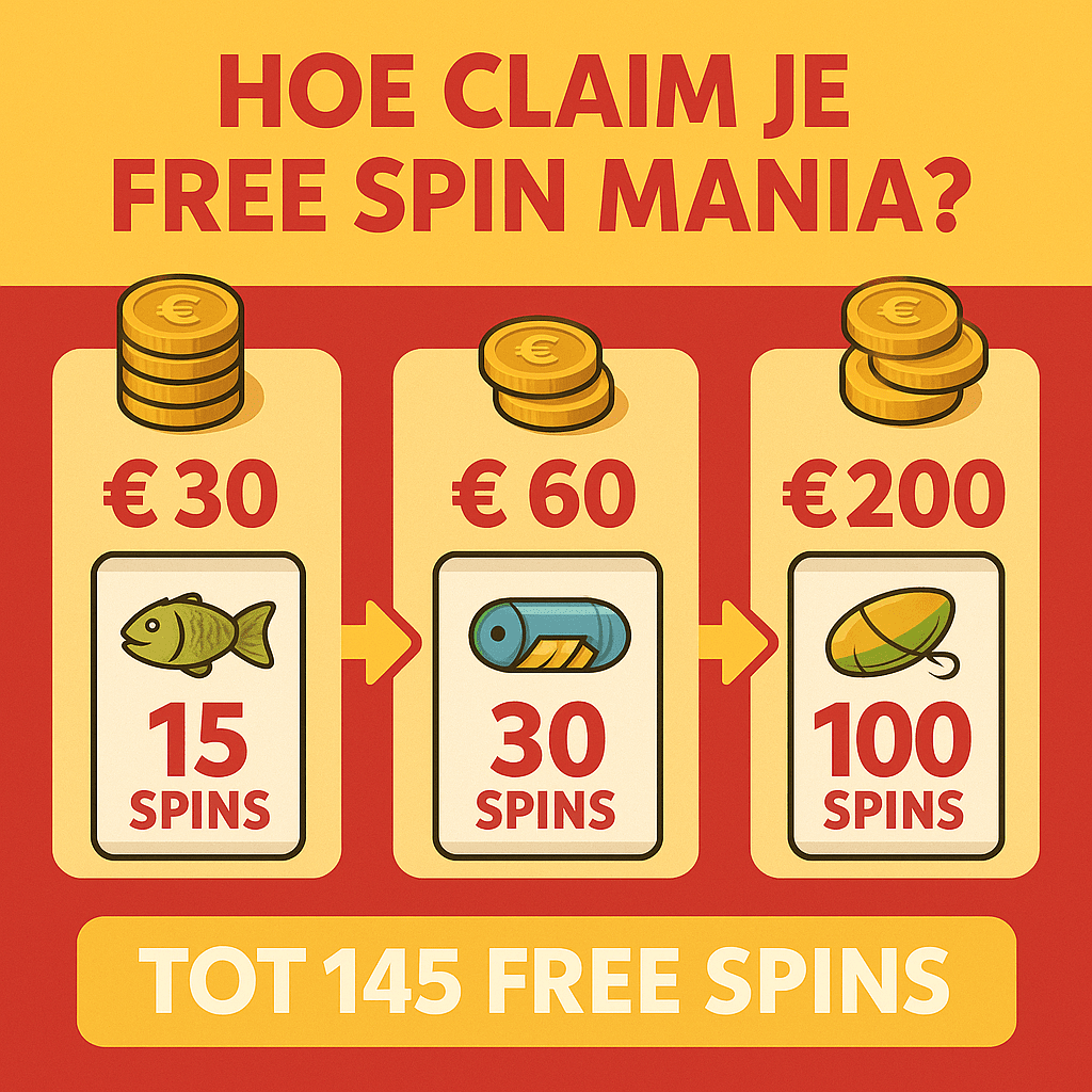 Free spins mania claim