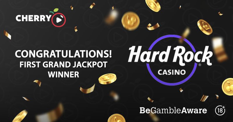 Hardrock casino first Cherry play jackpot